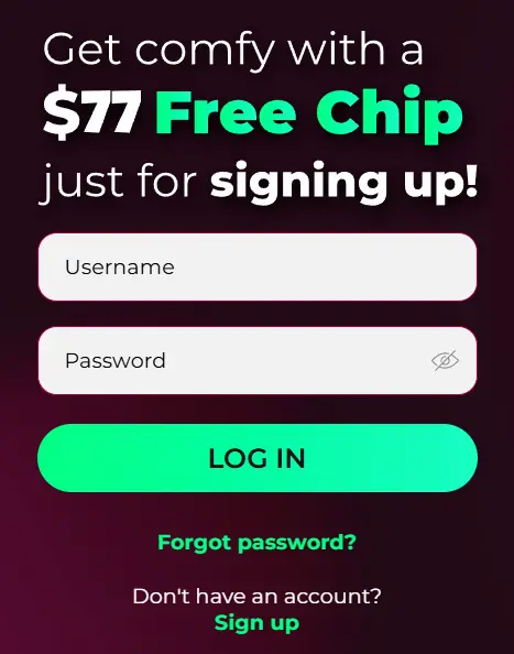 BettyWins Casino login