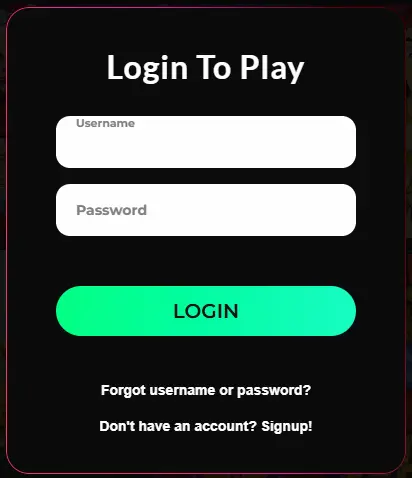 BettyWins Casino login